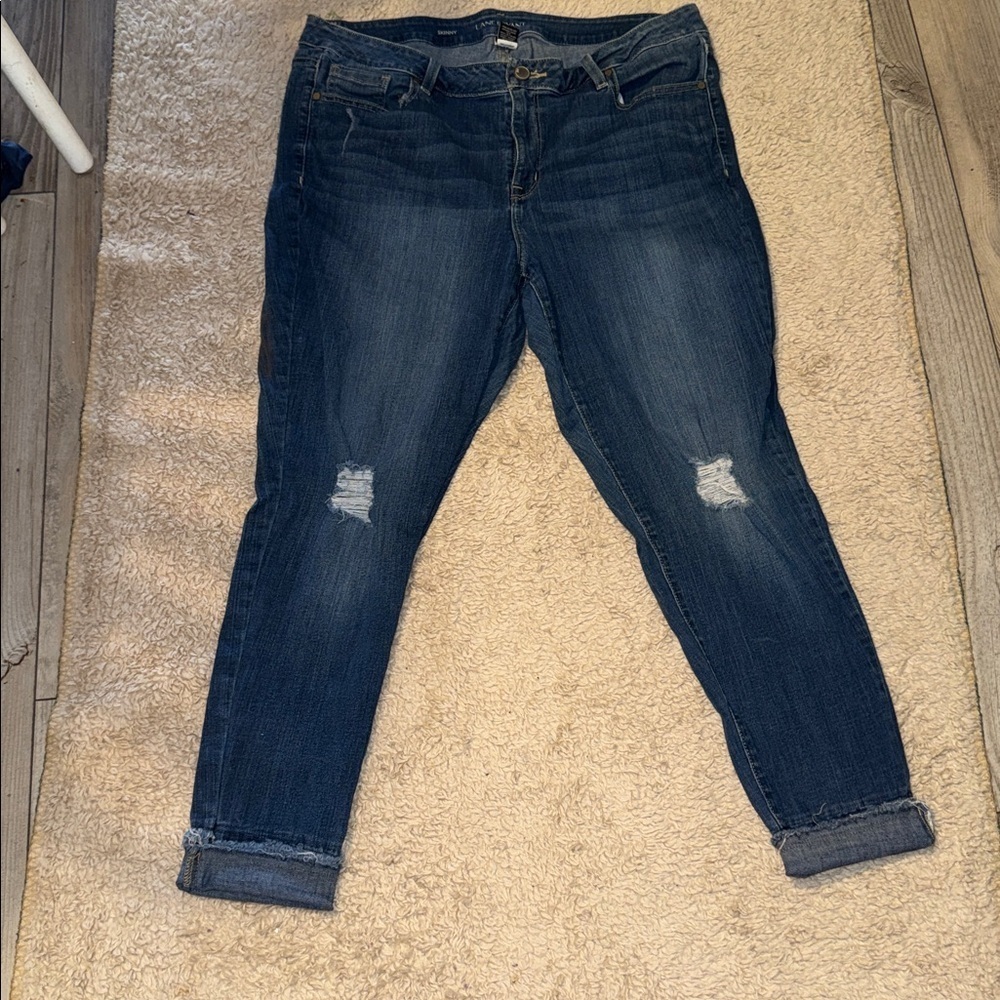 Lane Bryant Ankle Cropped Capris